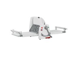 Band-uitroller, tafelmodel, 500x1000 mm - Variabele snelheid