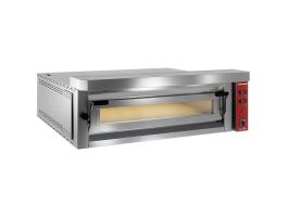 Elektrische pizzaoven "extra large", 9 pizza's 350mm - FULL vuurvaste steen