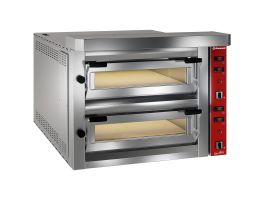 Elektrische pizzaoven, 2x 6 pizzas