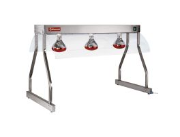 Warmhoudbrug, infrarode lampen (3x 250 W)