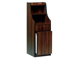 Dienstmeubel, 1 besteklade, 1 containerlade, "Wengé"