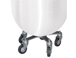 Optie: wielen voor kuip klopper-menger 60 & 80 Lt