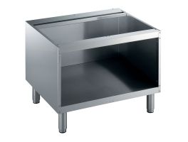 Open onderstel, 800 mm, R.V.S. AISI 304