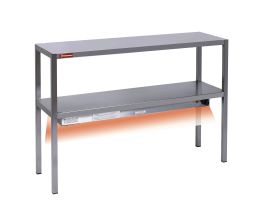 Verwarmd chefrek - 2 niveau's