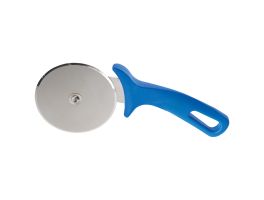 Professionele pizzasnijder, scherpe roestvrijstalen ø 100 mes en ergonomische handgreep