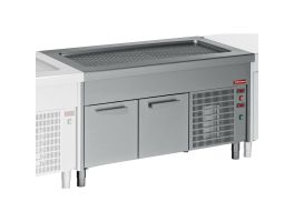 Gekoelde top element op gekoelde kast 6x GN 1/1