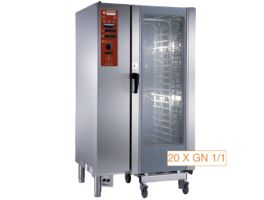 Elektrische oven met boiler, stoom en convectie 20xGN1/1+ Cleaning