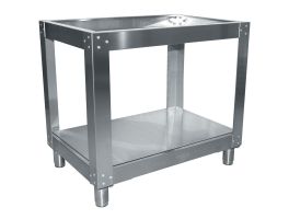 Onderstel (R.V.S.), voor oven 4 pizza's voor EFP/4R