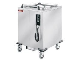 Verwarmde stapelkar met veren voor manden 500x500 mm