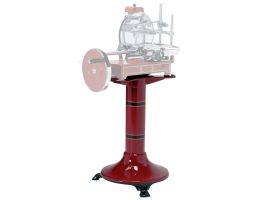 Gietijzeren sokkel voor snijmachine (fel rood)