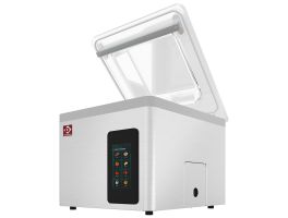 Vacuümmachine, roestvrijstalen kuip 370x420xh180 mm. 21 m3/u TOUCH-scherm