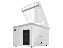 Vacuümmachine, roestvrijstalen kuip 460x420xh180 mm. 21 m3/u TOUCH-scherm