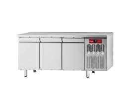 Gekoelde tafel, geventileerd, 3 deuren GN 1/1