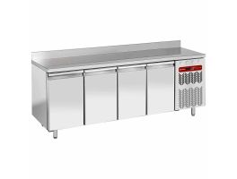 Wand  diepvriestafel, geventileerd, 4 deuren EN 600x400, 760 liter
