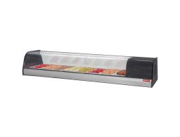 Gekoeld uitstalraam voor tapas, 8x GN 1/3 - 40 mm (inbegrepen)