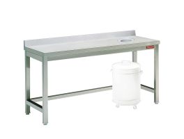 Afruim en sorteertafel