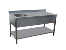 Cheftafel 1 rh 1 linkse tank 400X400XH275