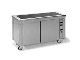 Vitrokeramisch element op open kast