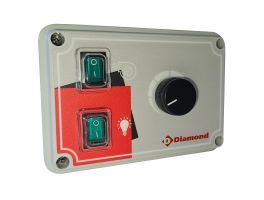 Electronische variator + LED- schakelaar