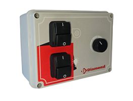 Electronische variator + LED- schakelaar