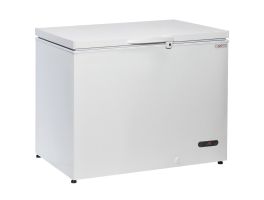 Kofferflessenkoeler, 300 liter, Massieve scharnierende deksel