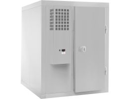 Kamer ISO 60 met groep, afm. int. 1540x1240xh1950 mm (3724 liter)