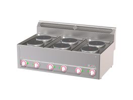 Elektrisch kookfornuis 6 platen, -Top-