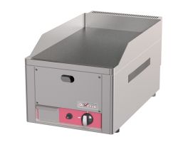 Vlakke braadplaat op gas 4 kW