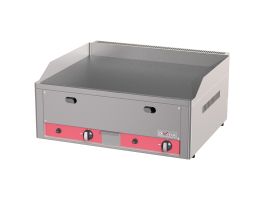 Vlakke braadplaat op gas 8 kW