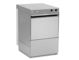Glazenwasser mand 400x400 mm, met afvoerpomp