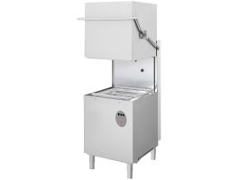 Vaatwasser met kap, vierkante mand 500x500 mm