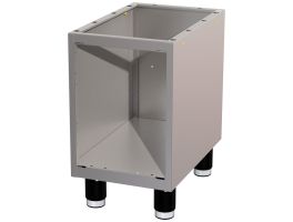 Neutrale kast in RVS, 330 mm (zonder deuren)