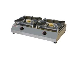 Gastafelfornuis met 2 branders 5 kW