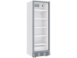 Geventileerde positieve vitrine 382 liter WIT