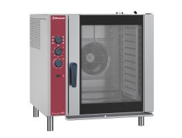 Elektrische convectie oven 10x GN 1/1, automatische  luchtbevochtiger