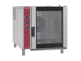 Elektrische convectie oven, 10x GN 2/1, automatische  luchtbevochtiger