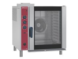 Convectie gasoven, 10x GN 1/1, automatische  luchtbevochtiger