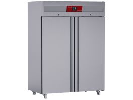 Vrieskast geventileerd  1400 liter, 2 deuren GN 2/1, op wielen