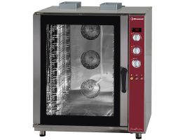 Convectie oven op gas, 11x EN(GN) automatische bevochtiger