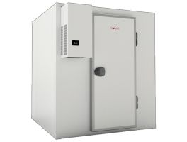 Kamer ISO 60 met groep, afm. int. 2030 x 2030 x h2030mm (8,37m³ )