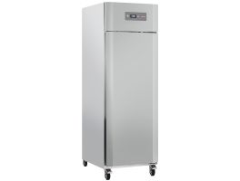 Koelkast geventileerd 600 liter 1 deur GN2/1, op wielen, 2 met remmen