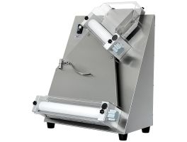 Pizzaroller Ø 400 mm, 2 rollen, in R.V.S.