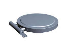 Deksel kookketels gemaakt met dubbele wand