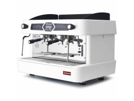 AROMA/2EW - Koffie/espresso machine 2 groepen, automatisch (met display) - WIT - DIAMOND EUROPE