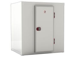 C43B/BF - Koelcel wanddikte 80 mm met antislipvloer van fenolhars - BxDxH- 2190 x 1190 x 2190 mm DIAMOND