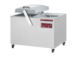 Vaccum machine,  dubbele kamer 550x700xh235 mm. - 100 m3/u