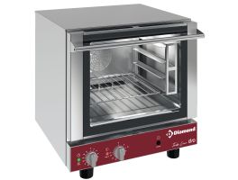 Elektrische convectieoven, 4x GN 2/3 + manuele bevochtiger