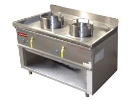 Wok-fornuis 2 branders