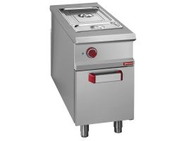 Elektrische bain-marie 4x GN 1/3, op kast - PASS-THROUGH