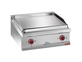 Elek.bakplaat, vlakke hard verchroomde plaat, mod. 1/1  -TOP-
